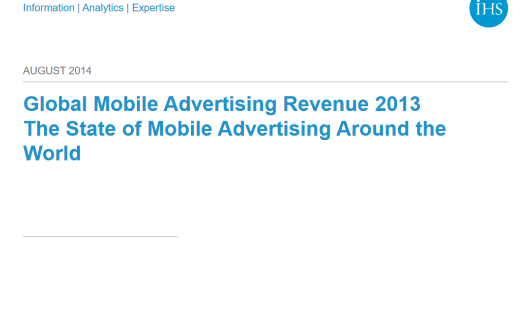 Wydatki reklamowe mobile na świecie 2013