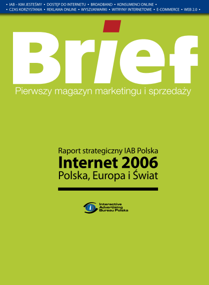 Raport strategiczny IAB Polska Internet 2006