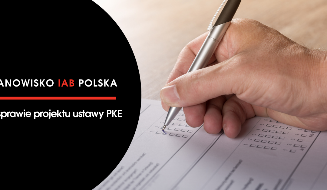 Nowy projekt ustawy PKE z zastrzeżeniami. Stanowisko IAB Polska